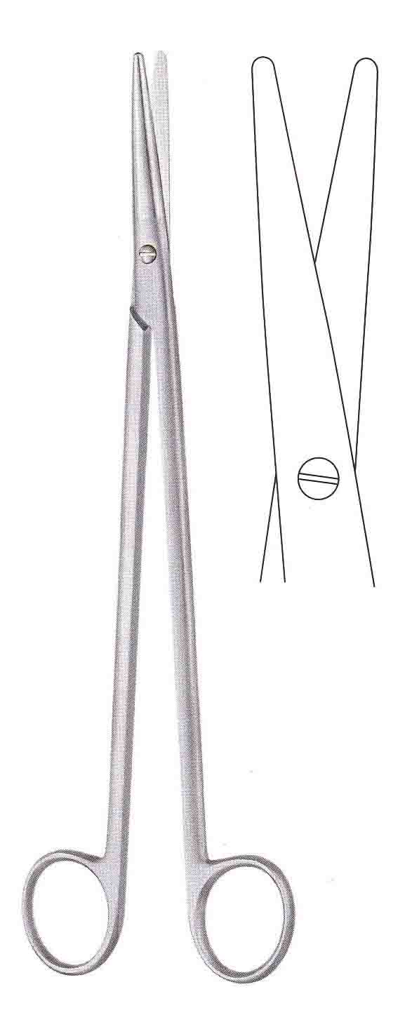 NELSON-METZENBAUM MAKAS SİYAH SAPLI DÜZ MAGİC CUT 23CM 